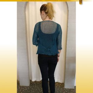Kobolt farvet bolero