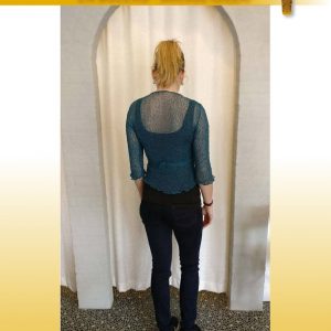 Kobolt farvet bolero