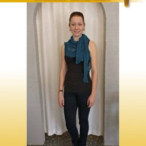 Kobolt farvet bolero