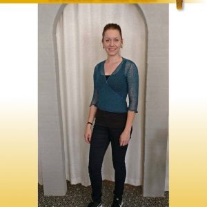 Sandfarvet Bolero col 10