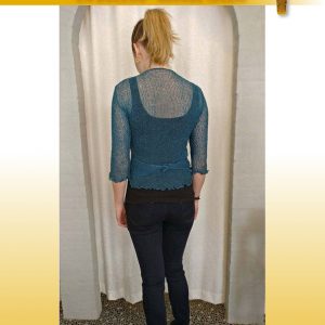 Sandfarvet Bolero col 10