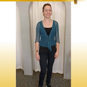 Sandfarvet Bolero col 10