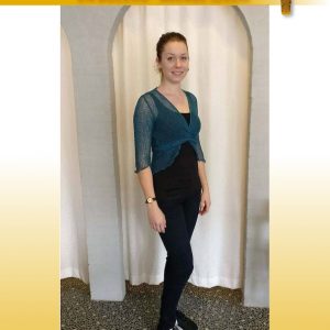 Sandfarvet Bolero col 10