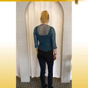 Sandfarvet Bolero col 10