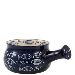 Fiske bowle i keramik