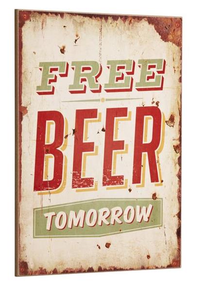 Free Beer Tomorrow....