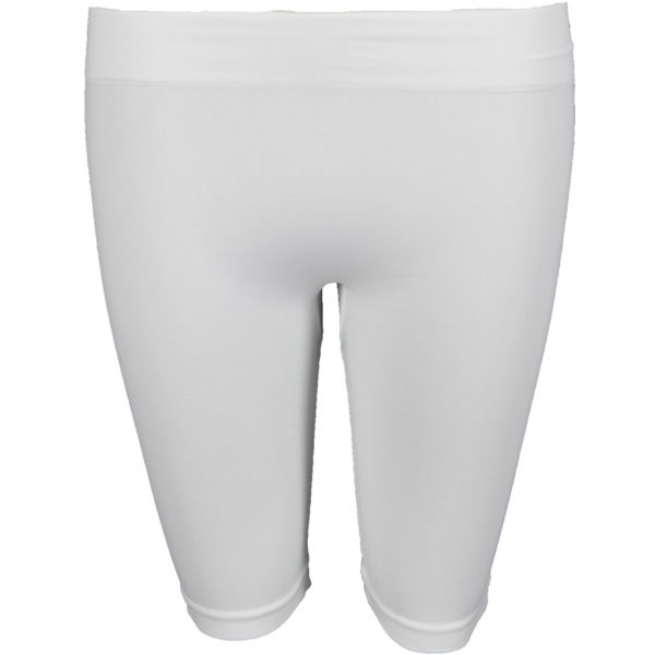 Tætsiddende hvid kort leggings