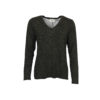 sotted army og sort bluse i økotex viscose