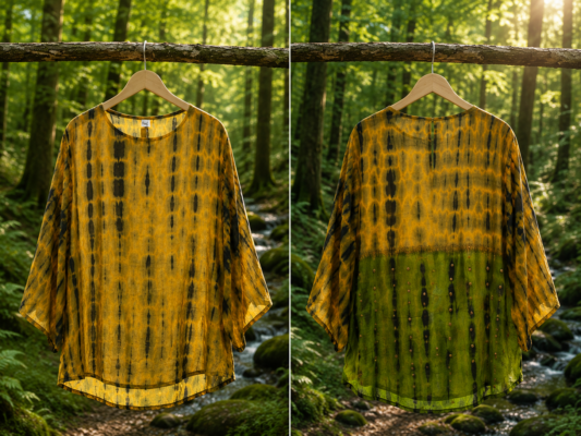 Recycled Silke bluse - Stajl
