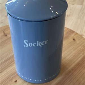 metaldåse sukker
