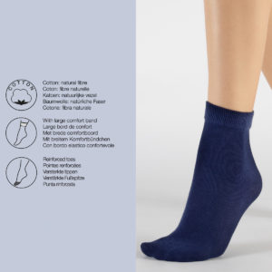 Alternative view of Luxor Cotton Socks without heel - Cette