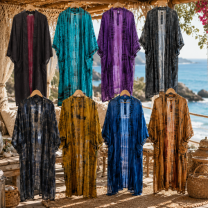 Recycled Silke Kimono - One of a kind