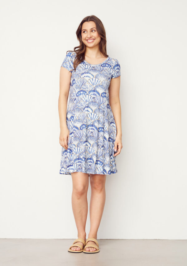 Kalla Dress/ Blue Seashell - Isay