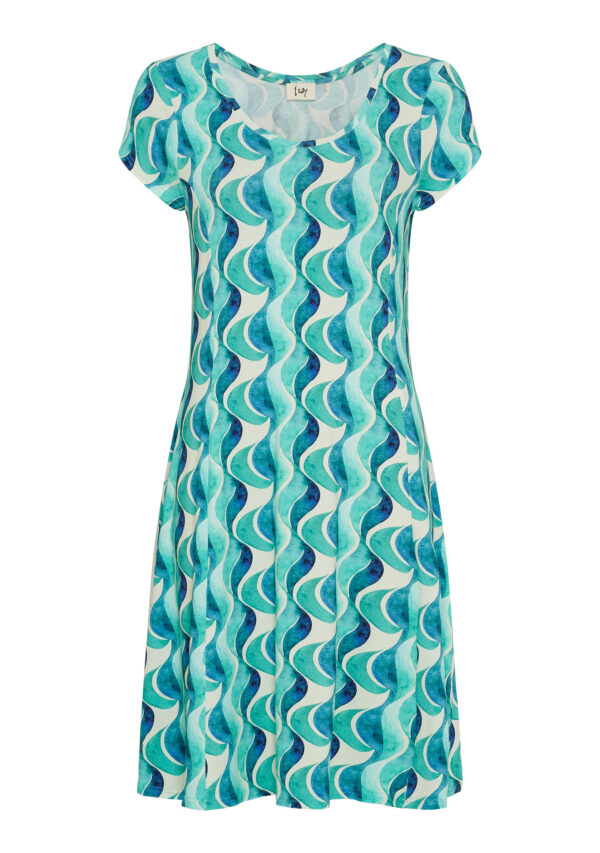 Kalla Dress/ Aqua Flow - Isay