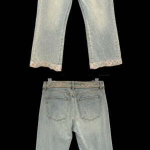 Alternative view of Jeans m/broderi - Janne K