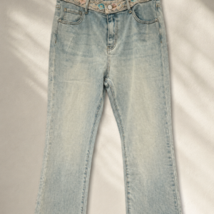 Jeans m/broderi - Janne K