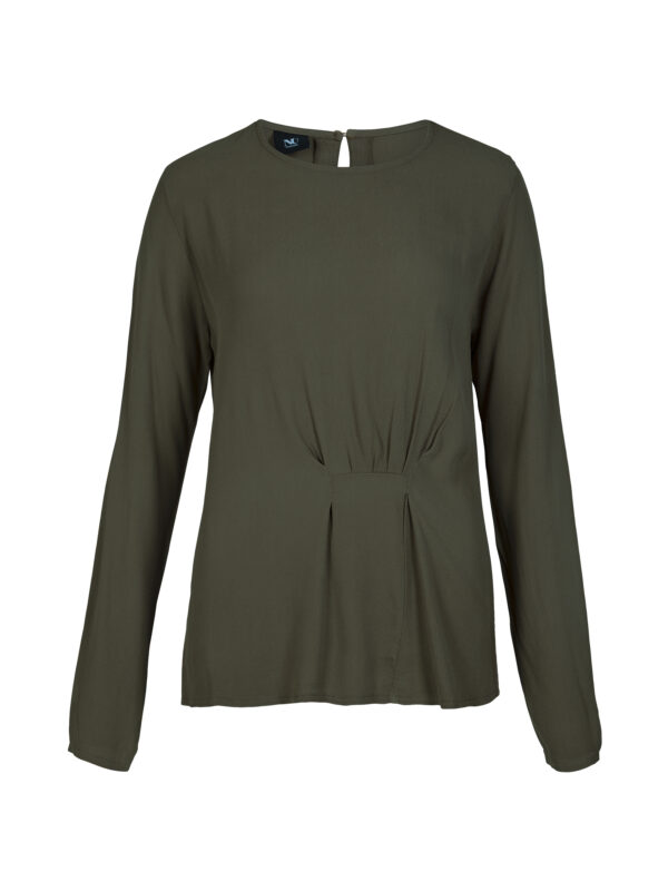 Anni Blouse/Dark Green - Nü