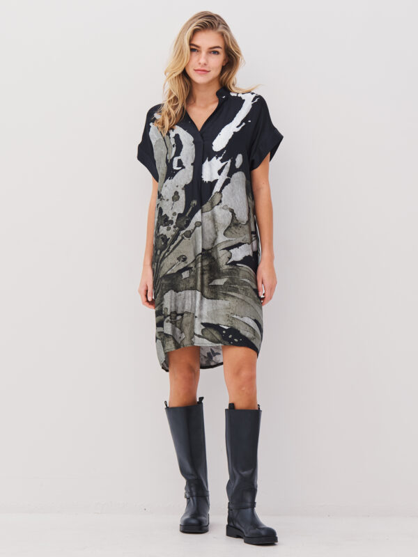 Abbi Tunic Dress/ Army Mix - Nü