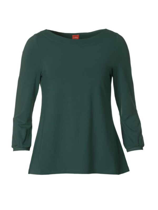 duAlberta Basic Langærmet/ Bottlegreen - duMilde