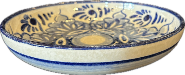 Andalusia Pasta Plate/blå - Familiana