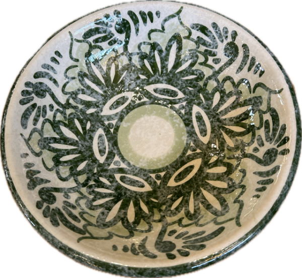 Andalusia stor tallerken/grøn - Familiana