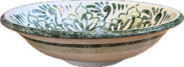 Andalusia Soup Plate/grøn - Familiana
