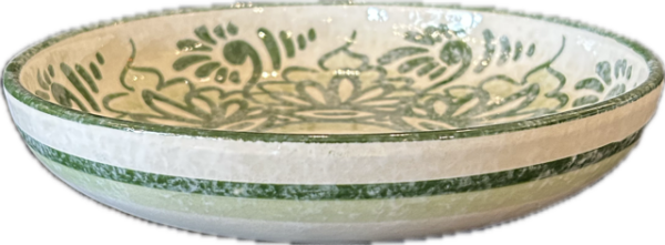Andalusia Pasta Plate/grøn - Familiana