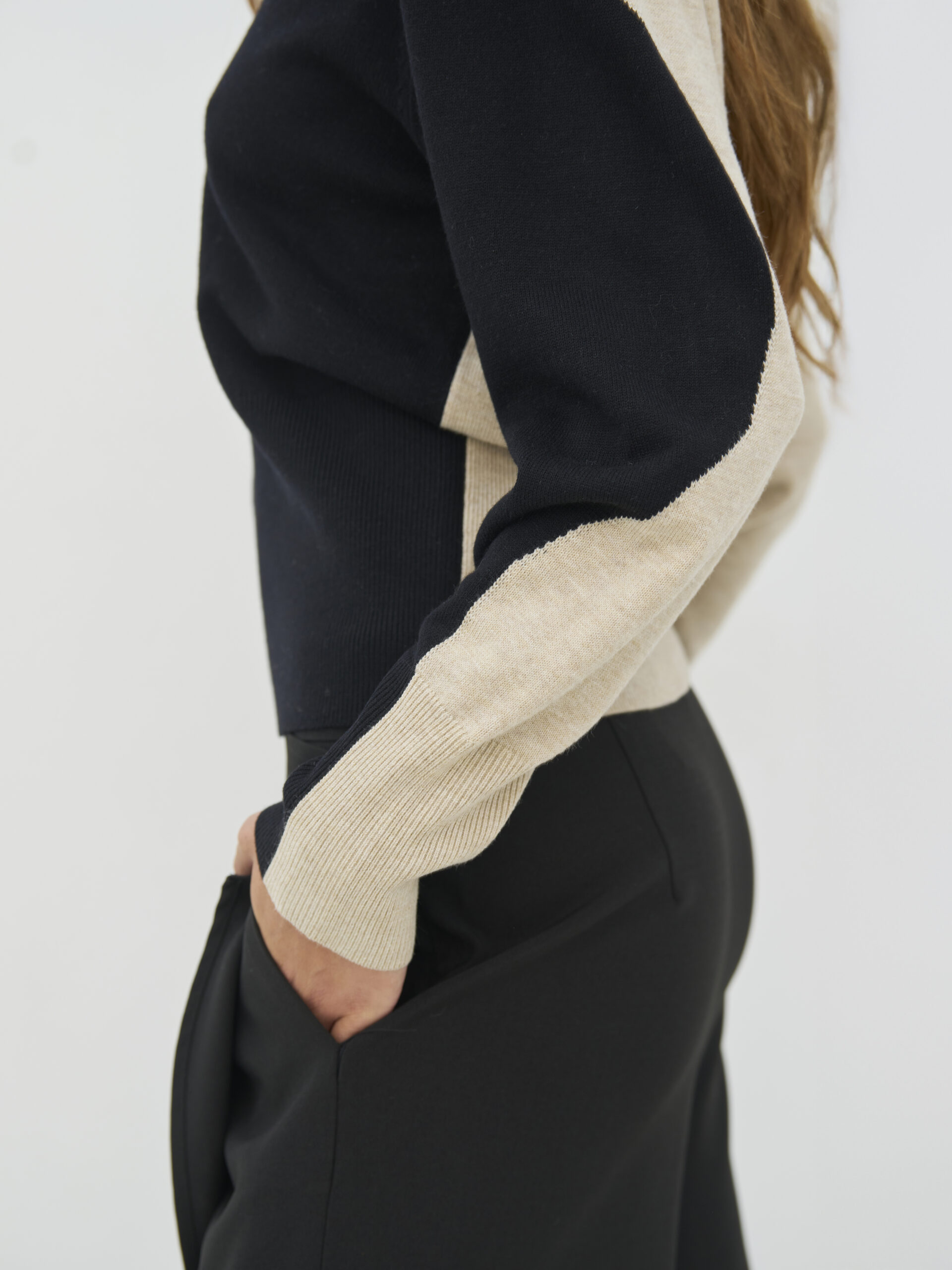 Crista Blouse knit / Black - Nü - Image 3