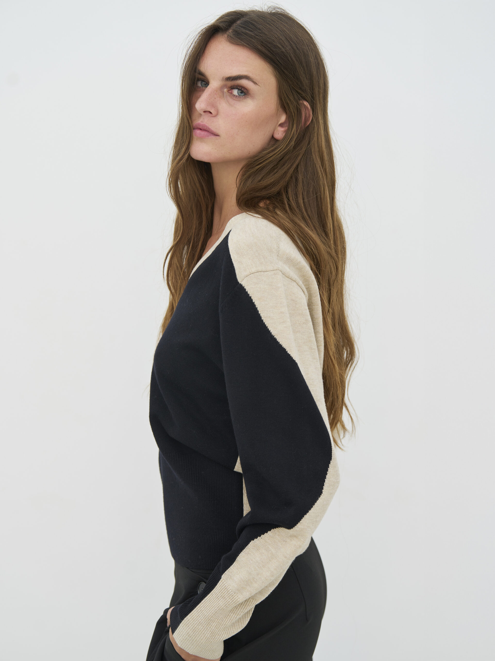 Crista Blouse knit / Black - Nü - Image 2