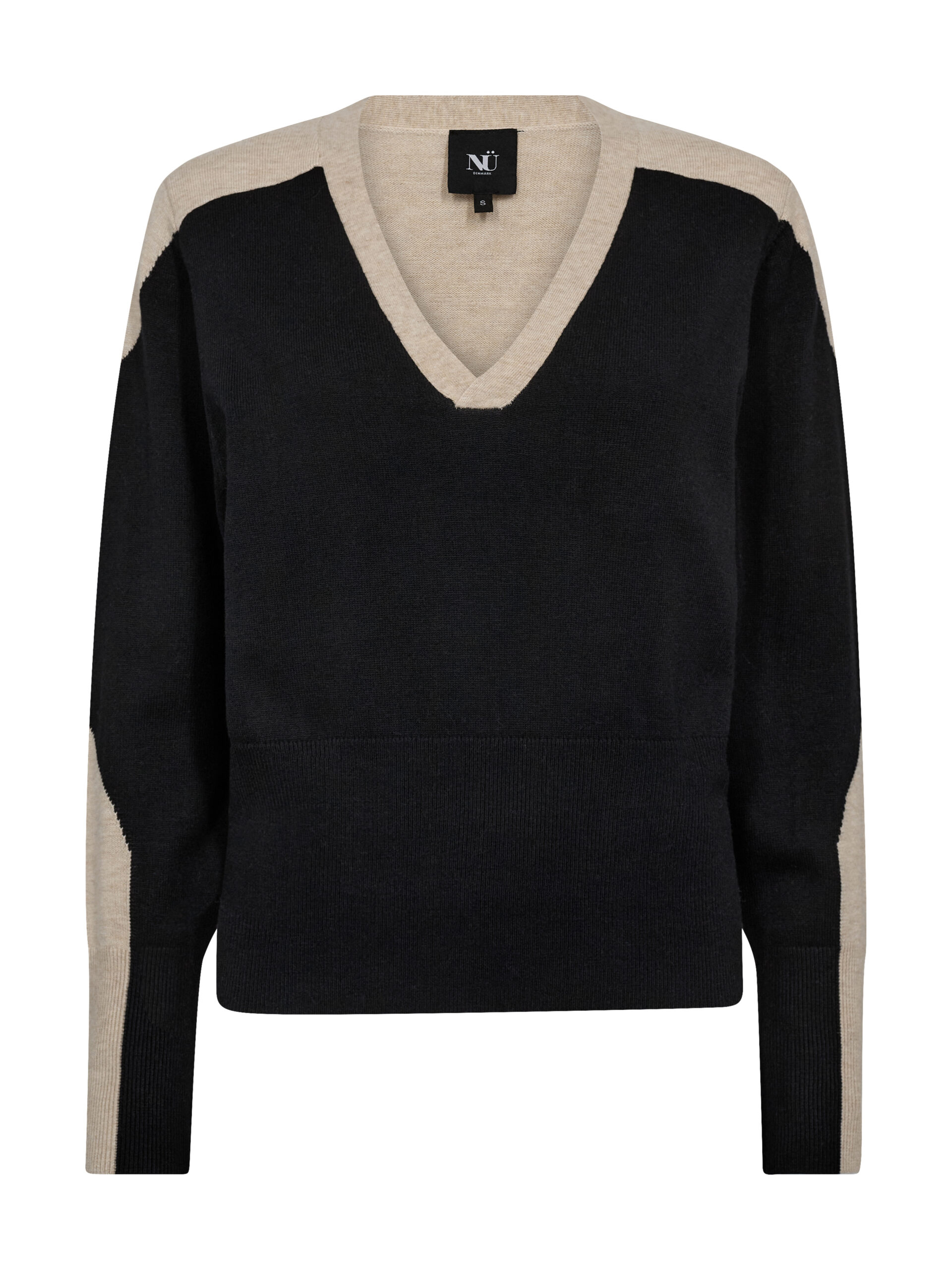 Crista Blouse knit / Black - Nü