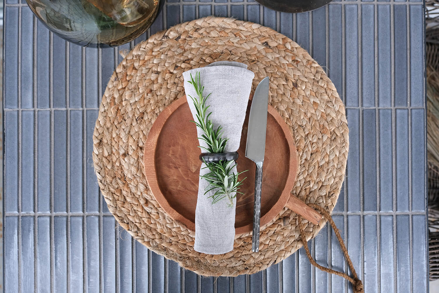 Rundt serveringsbræt - Image 3