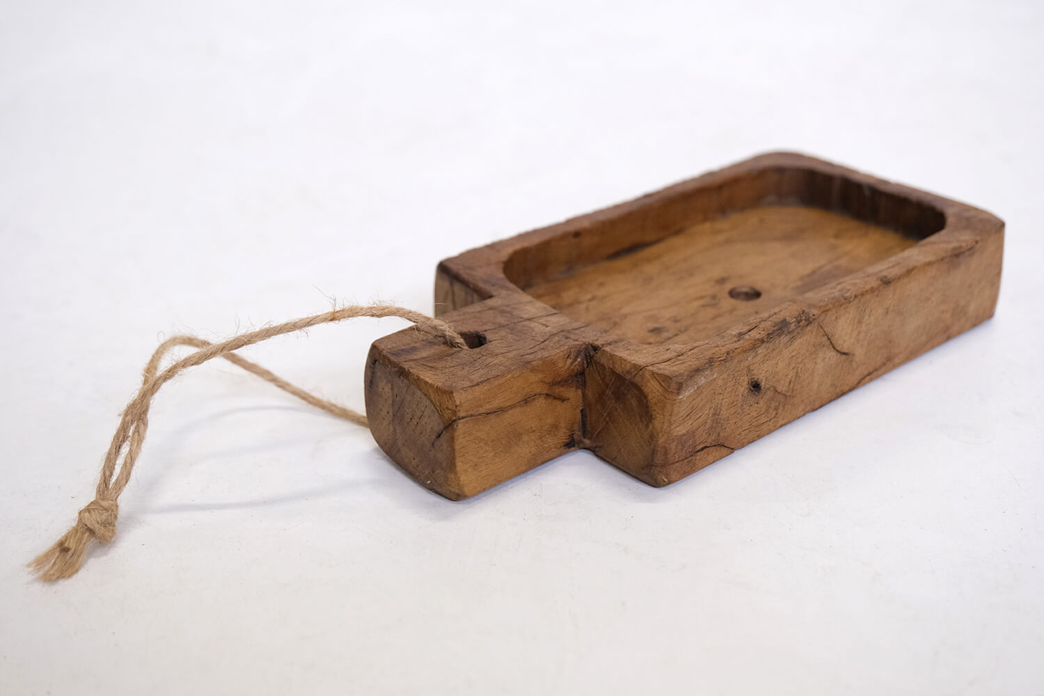 Lille træfad med hank - Image 2