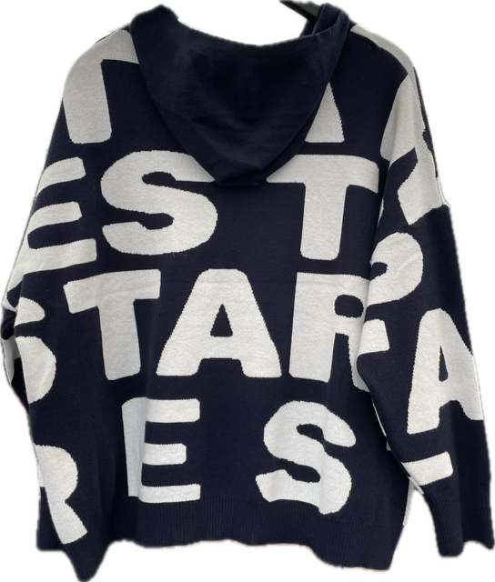 Cardigan m/hætte og similisten - Janne K - Image 4