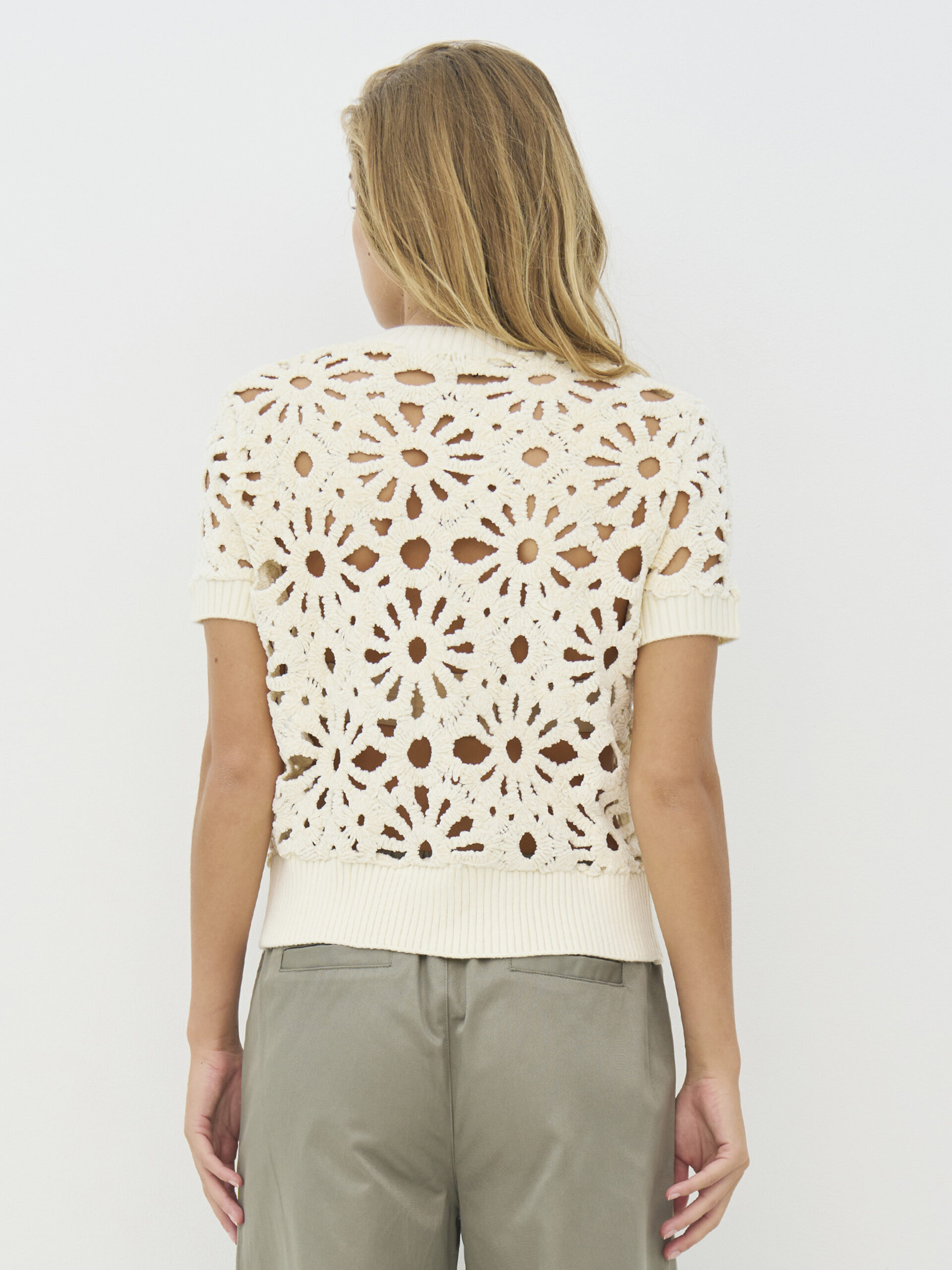 Celeste Jacket knit/creme - Nü - Image 3