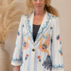 Blazer Jakke m/påfugl - Janne K