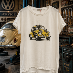T- shirt VW Boble, gul - Janne K