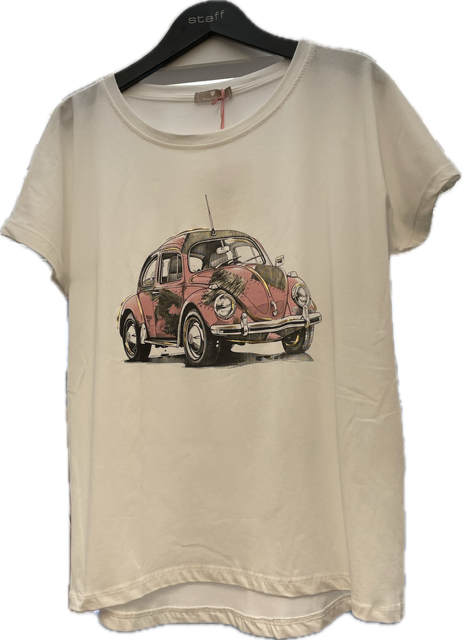 T- shirt VW Boble, rosa - Janne K