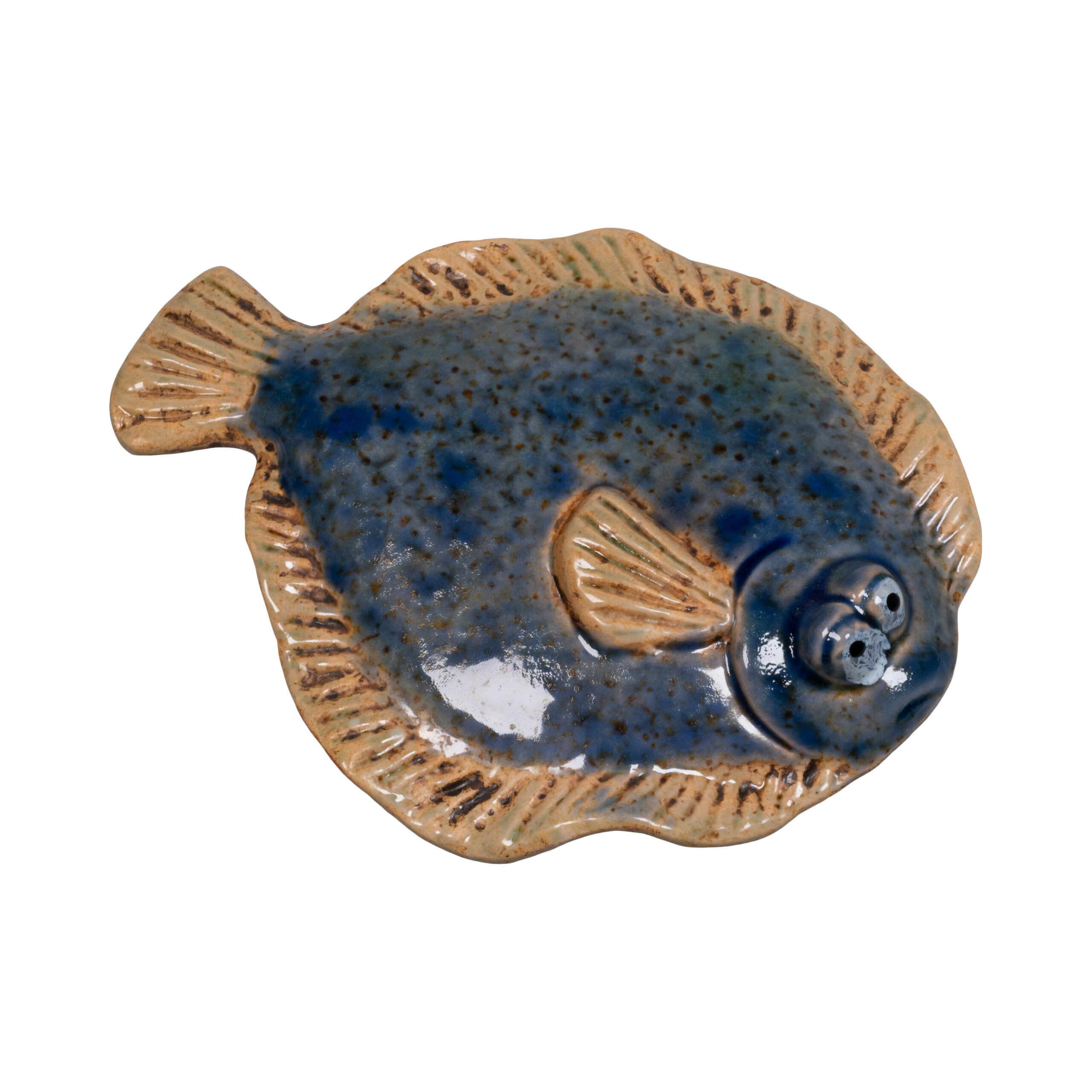 Keramik Fladfisk Børge - Det gamle Apotek