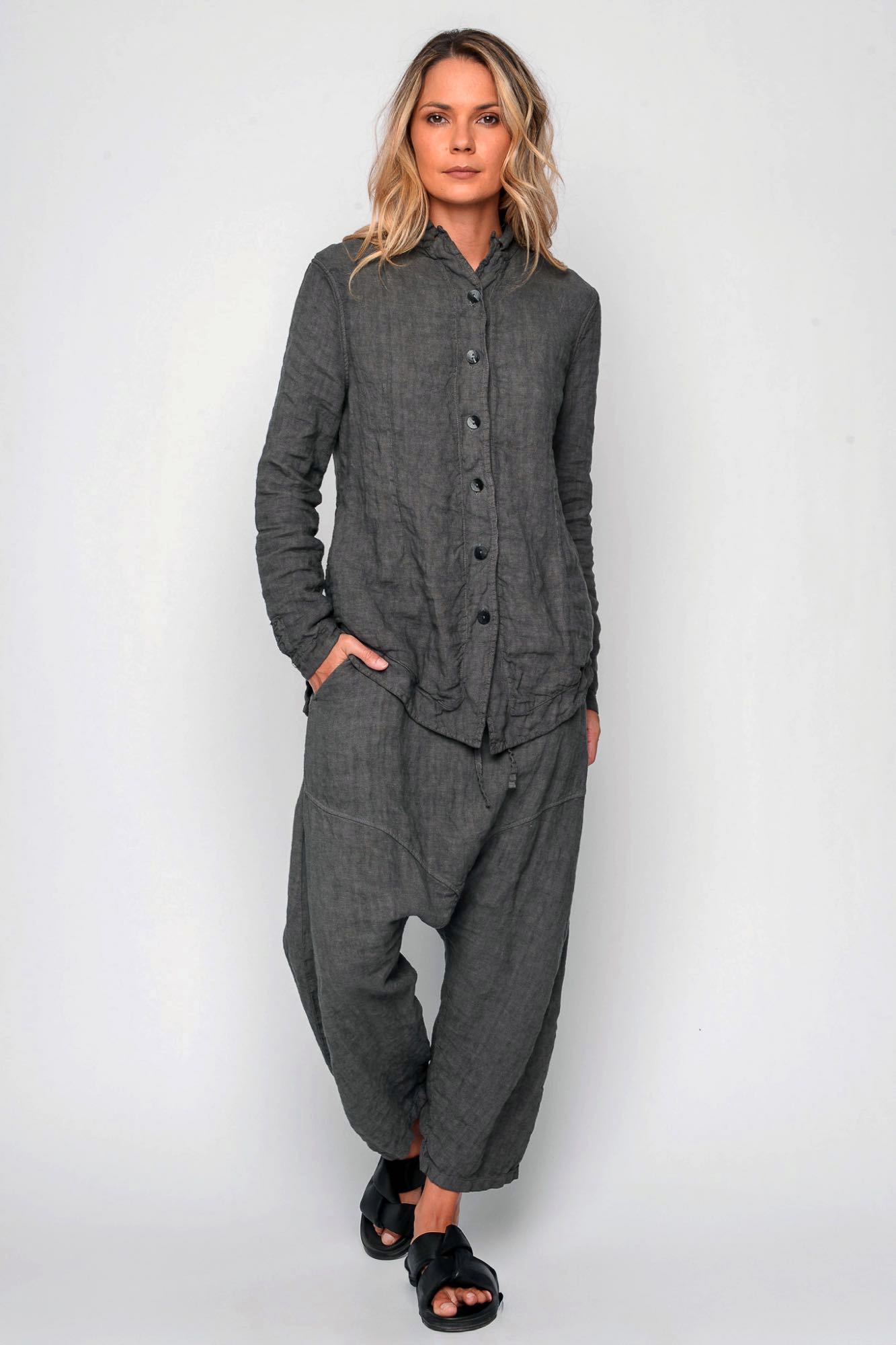 Pant I can look at you all day - Black by K&M - Image 7