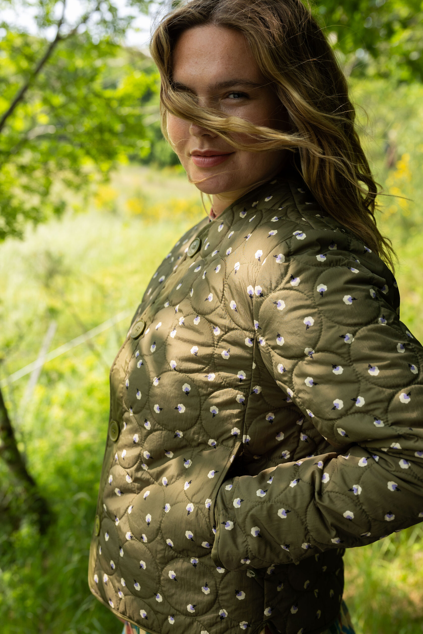 Daneland Thermo jakke Olive Lilfluffers - Danefæ - Image 4