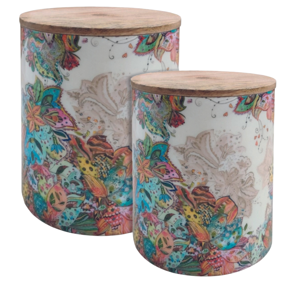 Mango beholder 2 stk. i Multicolor - by Room