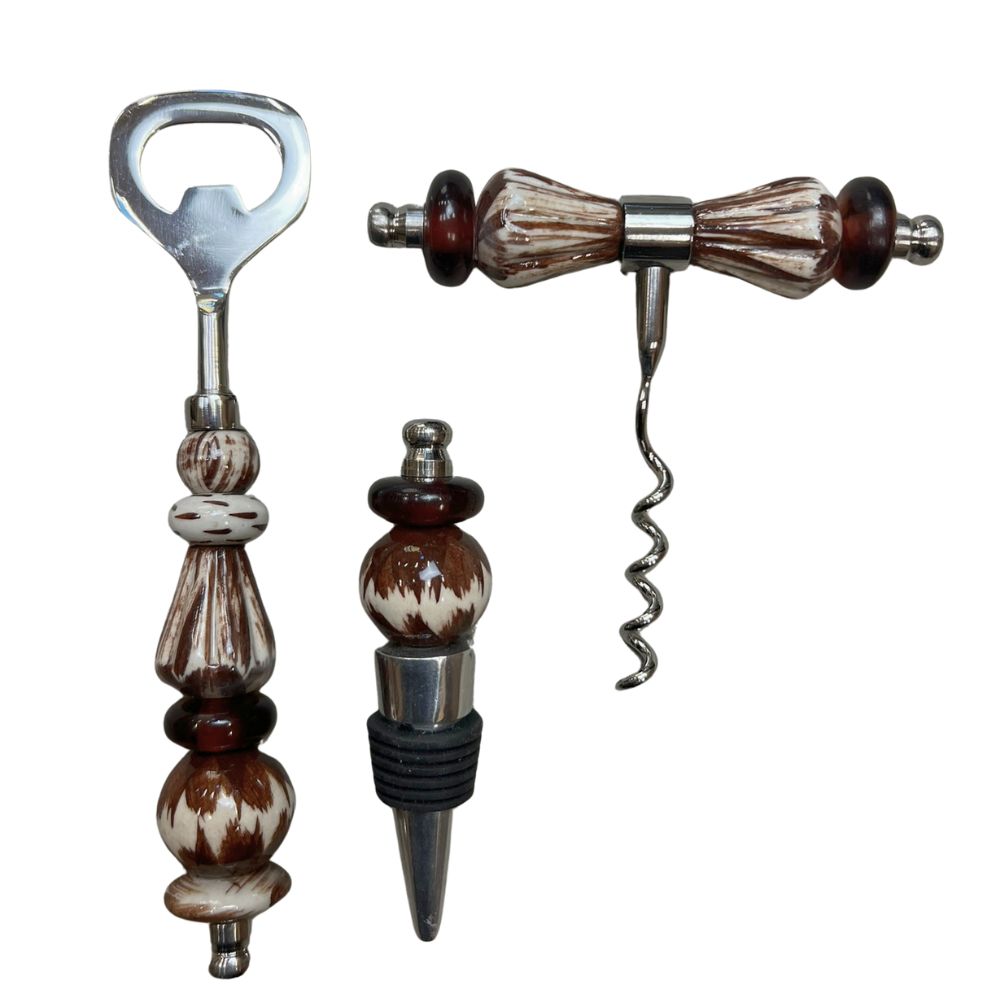 Håndlavet Bar sæt i brune nuancer - by Room