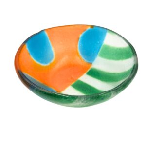 Alternative view of Håndlavet glasskåle m/assorteret mønster - by Room