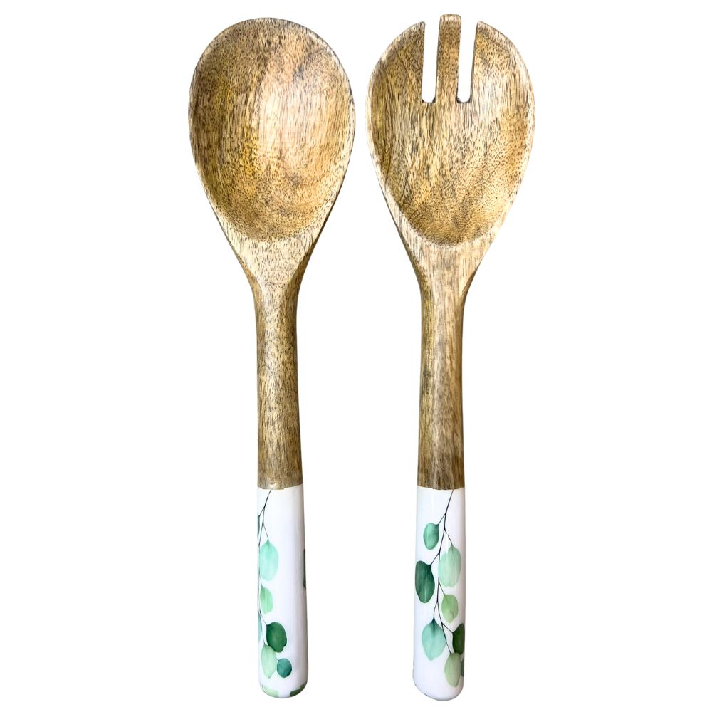 Salatbestik i mangotræ/eucalyptus - by Room
