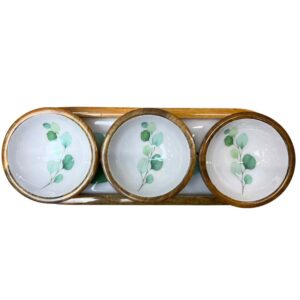 Alternative view of Bakke m/3 skåle i mango træ/eucalyptus - by Room