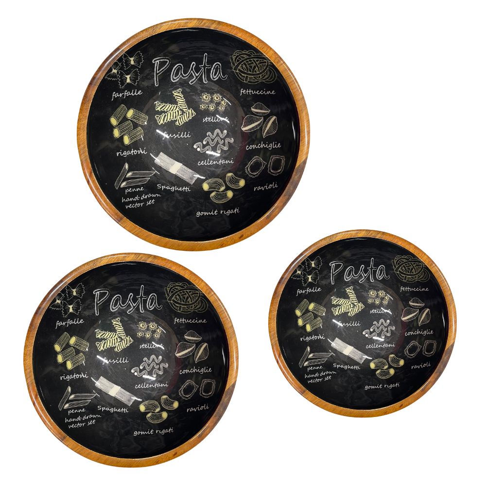 Mangoskåle 3 stk. Pasta - by Room