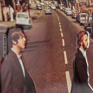 Alternative view of Beatles - Metalskilt