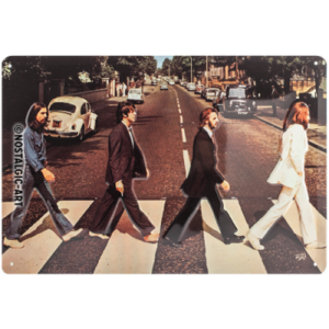 Beatles - Metalskilt