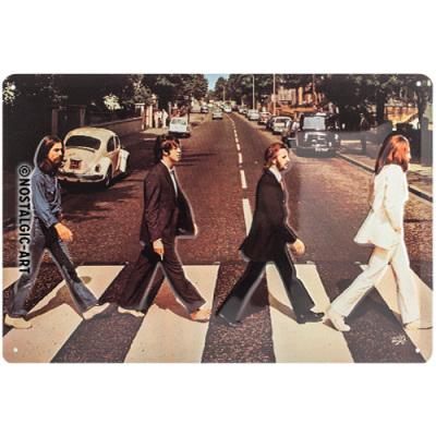 Beatles - Metalskilt