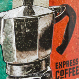 Alternative view of Espresso Skilt - Metalskilt